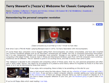 Tablet Screenshot of classic-computers.org.nz